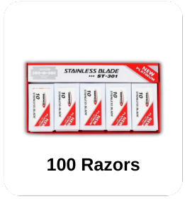 Dorco Double Edge Razor Blades ST301 Stainless Steel